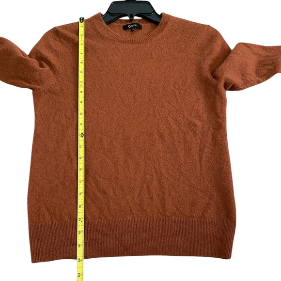 Quince Mongolian Cashmere Crewneck Sweater in Chestnut Women’s Size Small - Picture 8 of 8